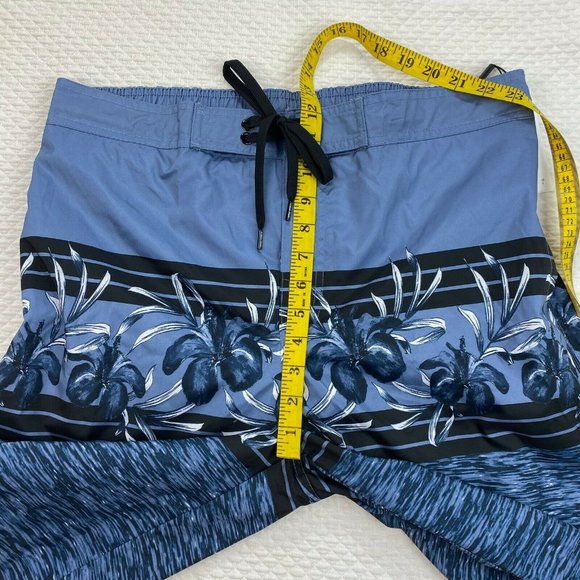 NWT Calvin Klein Floral-Print Board Shorts Swim L - Picture 10 of 11